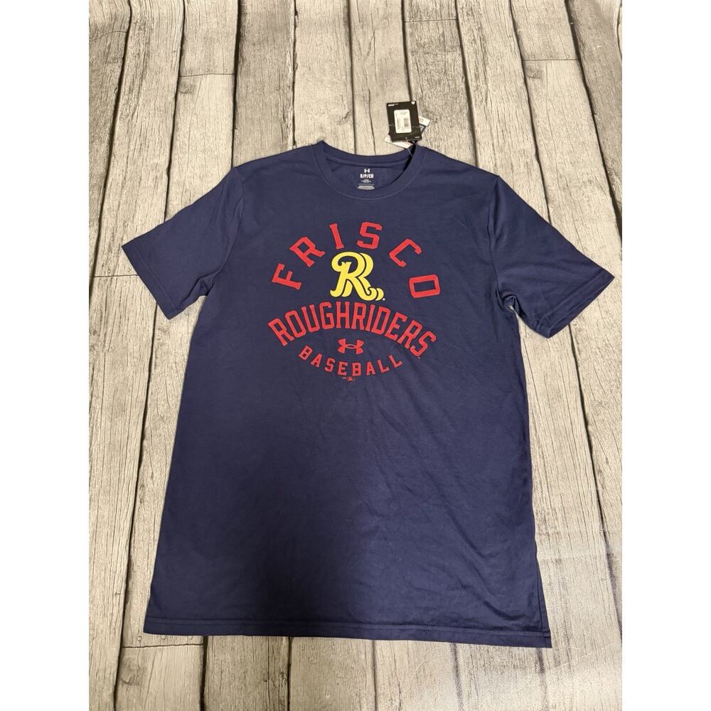 NWT Men’s Under Armour Rough Riders Double Header Short Sleeve T-shirt Sz Small
